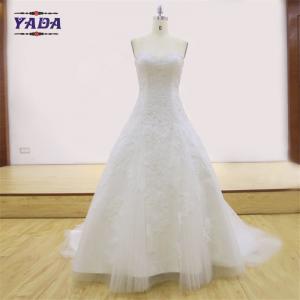 Best New design ladies off-shoulder slim mermaid tail sweetheart dress white cheap wedding dresses wholesale