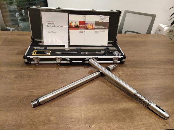 Cheap Borehole Deviation Survey Tool Digital Inclinometer with Bluetooth Controller for sale