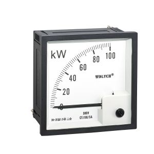 Buy cheap 72 * 72mm 3P4W Analogue Panel Power Meter Direct Acting Indicating from wholesalers