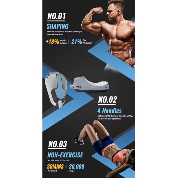 1-100Hz EMS Muscle Stimulator Machine Muscle Stimulation EMS Fat Burning Machine