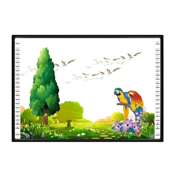 Cheap Iron Sheet IR Interactive Whiteboard With Windows Operating System And USB Data Port School Educational Use Equipment Electronic IR interactive Whiteboard for sale