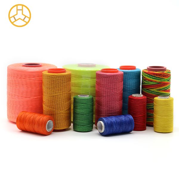 Knitting 400g 210D/16 Optional Colors DIY Handmade Leather Sewing 1mm Flat Wax Thread