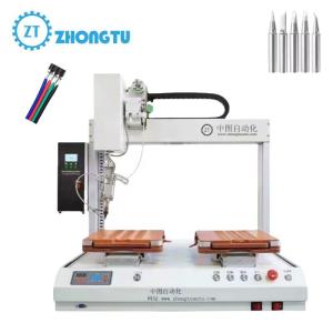 China High Precision Soldering Robert For PCB , Automatic Soldering Machine with Soldering Accuracy ±0.1mm on sale
