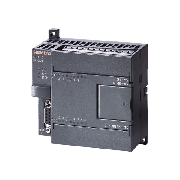 SIEMENS SIMATIC S7-200 PLC 6ES7212-1AB23-0XB0 CPU 222 DC/DC/DC, 8 Inputs/6 Outputs