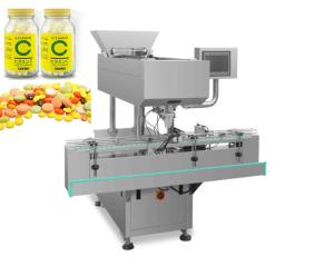 China TIANHE 60 Bottles Automatic Tablet Counting And Filling Machine PLC Control on sale