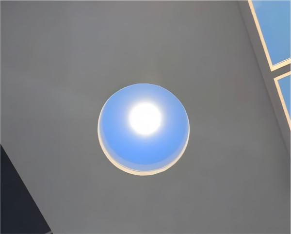 Advanced Artificial Sun Skylight Round Shape With Consistent And Adjustable