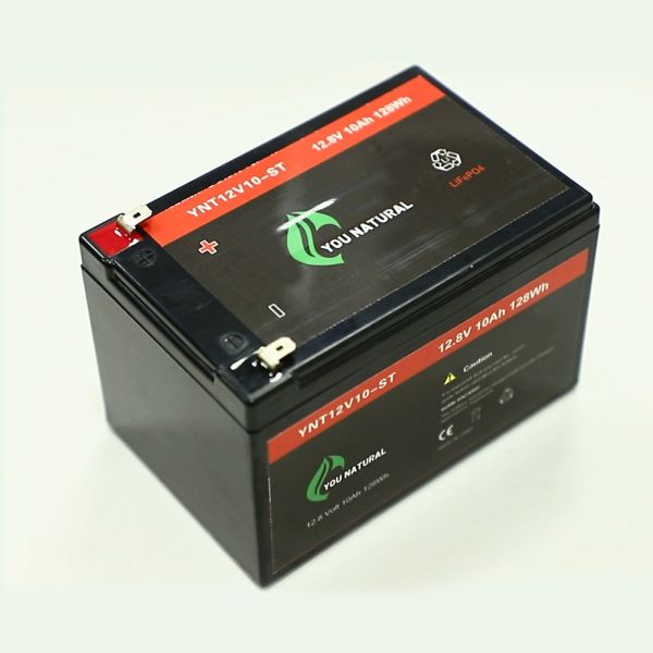 2000 Cycles LFP Rechargeable Lithium Ion Batteries 12.8v 10ah Lifepo4 Battery Pack