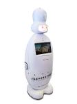 Baymax Robot Information Kiosk Touch Screen Android 6.0 With Video Chat Function