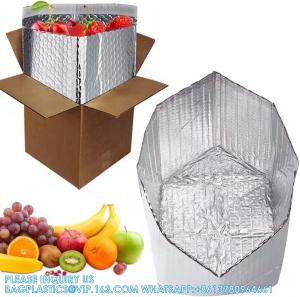 Best Foil Insulated Box Liners For 8x8x8 Box Size-Pack Double-Sided Metalized Foil Insulated Shipping Boxes-Insulated wholesale
