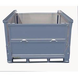 Best Heavy Duty Storage Steel IBC Containers / Stackable Warehouse Bins 120mm Feet Height wholesale