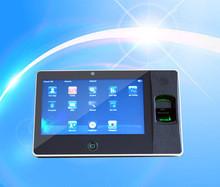 China TCP/IP/WIFI/USB host TFT touch screen Biometric Fingerprint time attendance terminal on sale