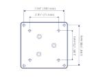 Custom Interface Facial Recognition & Temperature Test 8'' Android Tablet With
