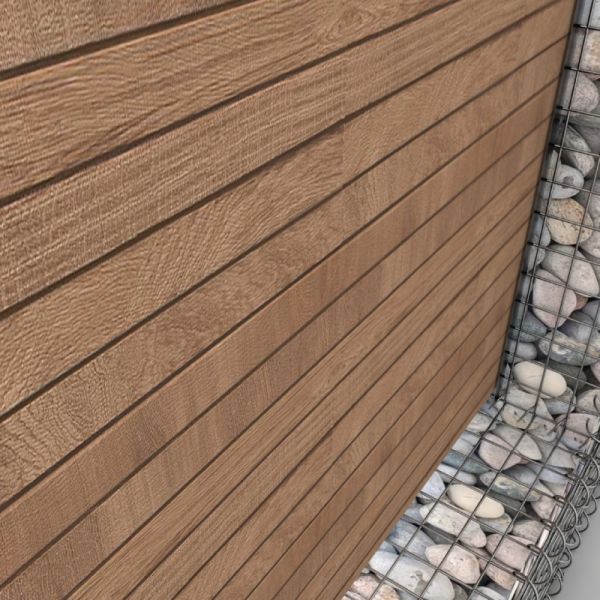 Box Metal Stone Wall 0.3m Length Welded Mesh Gabion