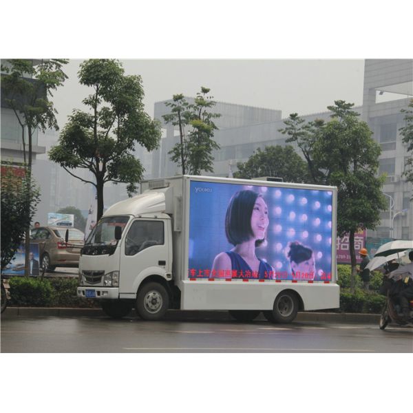 P16mm Mobile Truck LED Display For For Outdoor Events Static Constant Current Driving
