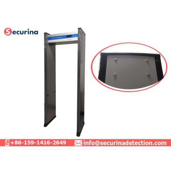 Airport Metal Detector Body Scanner Weapon Detection Walk Through 6 Detecting Zones