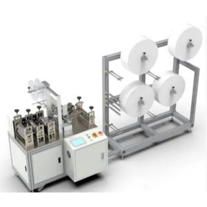 Best 220V VoltageMedical Sanitary Face Mask Machine Pleating Position Adjustable wholesale