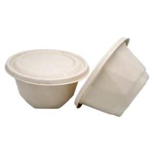 Best Eco Friendly Compostable Sugarcane Bagasse 750ml Takeaway Bowls With Lids wholesale