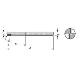 Best PCD toric end mill wholesale