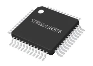 China STM32L010C6T6 32 Bit MCU Single Core 32MHz 32KB Microcontroller IC Surface Mount on sale