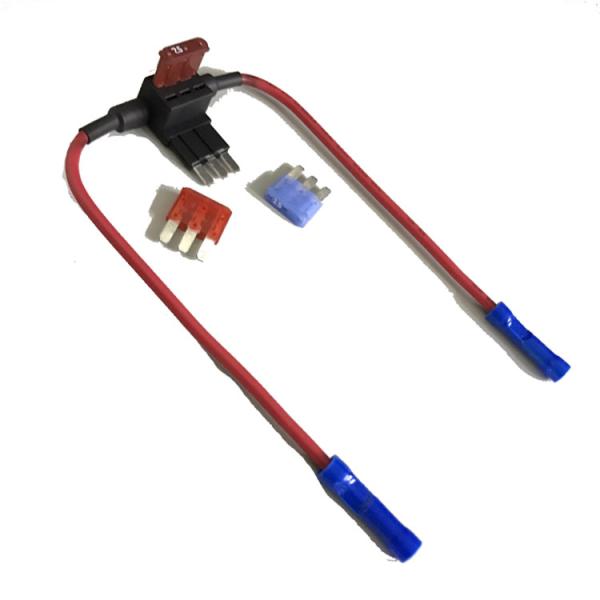 Cheap ADD-A-CIRCUIT Micro3 ATL FUSE-TAP Add ON DUAL CIRCUIT ADAPTER AUTO CAR TERMINAL + FUSE SET 5, 7.5, 10, 15 AMPS Fuse Tap for sale