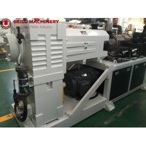 UPVC CPVC OPVC Conical Twin Screw Extruder With SIEMENS PLC