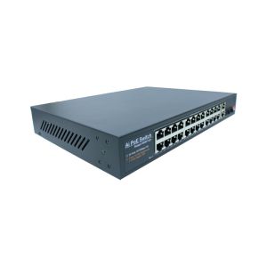 28 Port Industrial Unmanaged POE Switch 2 Gigabit Poe Powered Unmanaged Switch