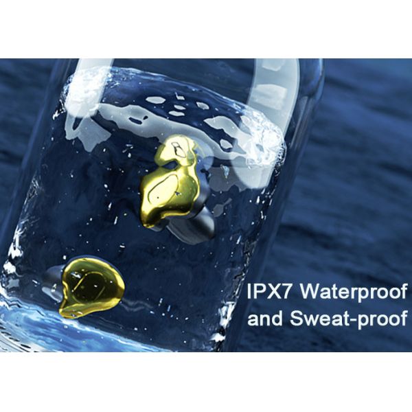 CVC8.0 Active Noise Cancelling Earphones IPX7 Waterproof Bluetooth Earbuds