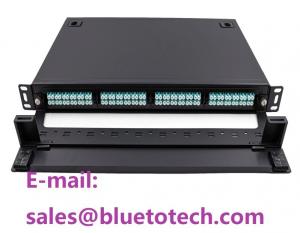 China 19 1U ODF MPO MTP Fiber Optic Terminal Box Rack Mount on sale