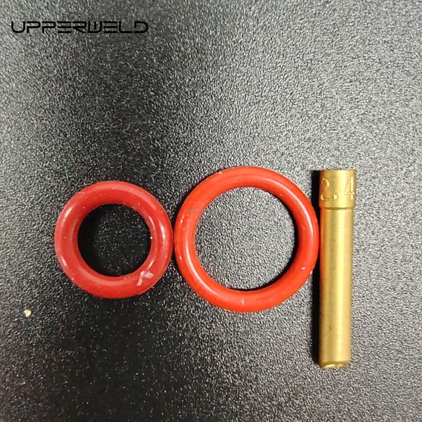 Better Gas Coverage Guaranteed with TIG Accessories Champagne Clear Nozzle Kit 54NQCN