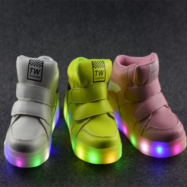 Colorful Rechargeable Led Strip Light With USB Recharging Light Up Shoes