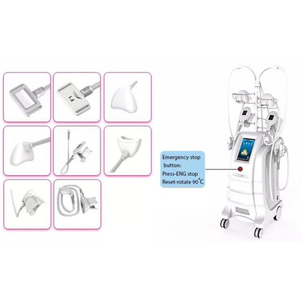 360 Cryo Cryotherapy 10kpa Liposuction Machine Body Shaping Fat Freezing Device