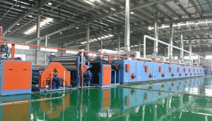 China High Efficient Electrostatic Flocking Equipment / Total Power 86KW Flocking Machine on sale