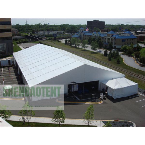 Aluminium Structure Outdoor Event Tent 10000 Square Meters Large Fair Temporary Exhibition Hall