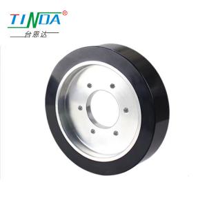 China Aluminum Alloy Agv Steering Drive Wheel For Smooth And Accurate Navigation on sale