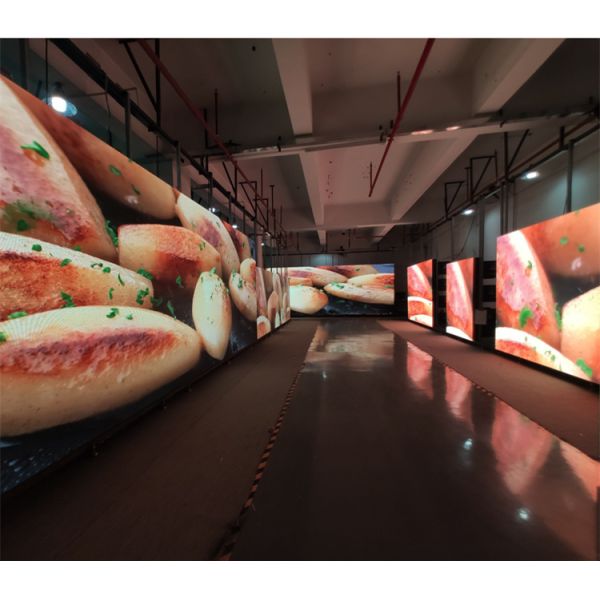 Curved Rgb SMD2121 Indoor LED Display Panel Sign Energy Saving