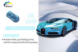 Best 1K Frost snow Blue Gloss Acrylic Solid Colours Auto Paint for Used Car Body Repair wholesale