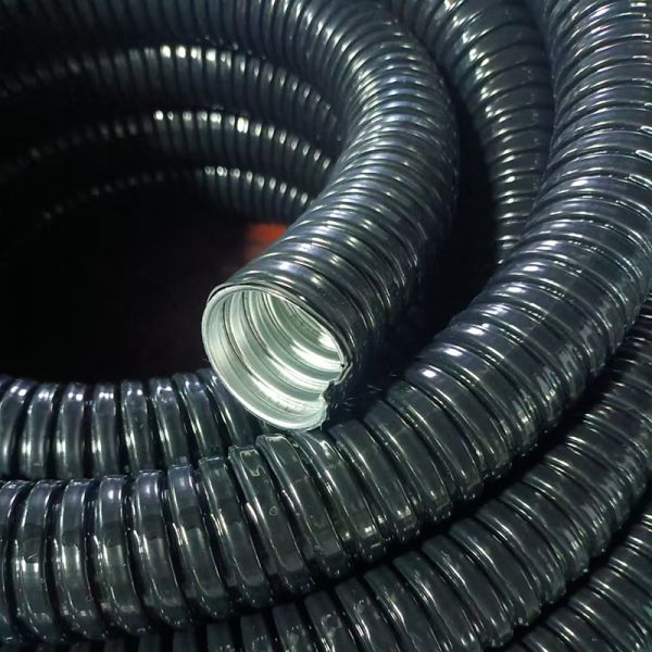 High Flexibility Flame Retardant Pvc Coated Metal Flexible Conduit For Industrial And Easy Maintenance