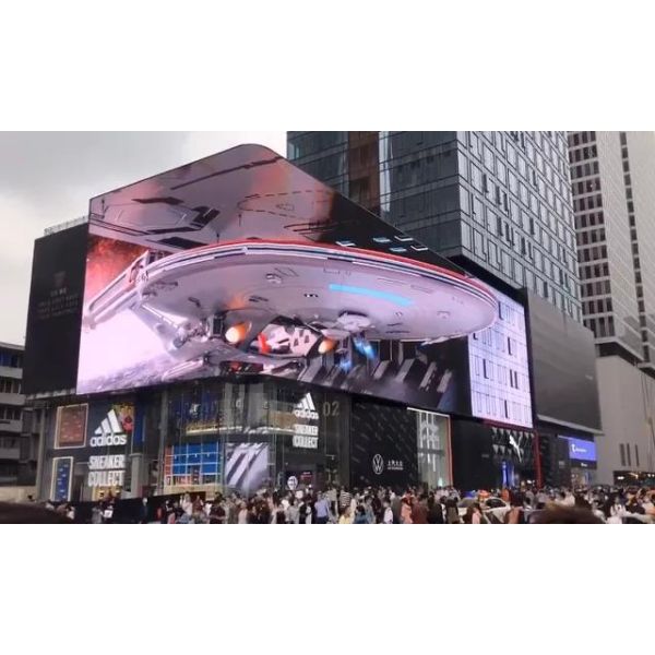 Thin Outdoor LED Display Screen Waterproof 320mmx160mm High Definition LED Screen