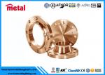 1 / 2 " - 36 " Copper Nickel Pipe Fittings Copper Pipe Flange High Destructive