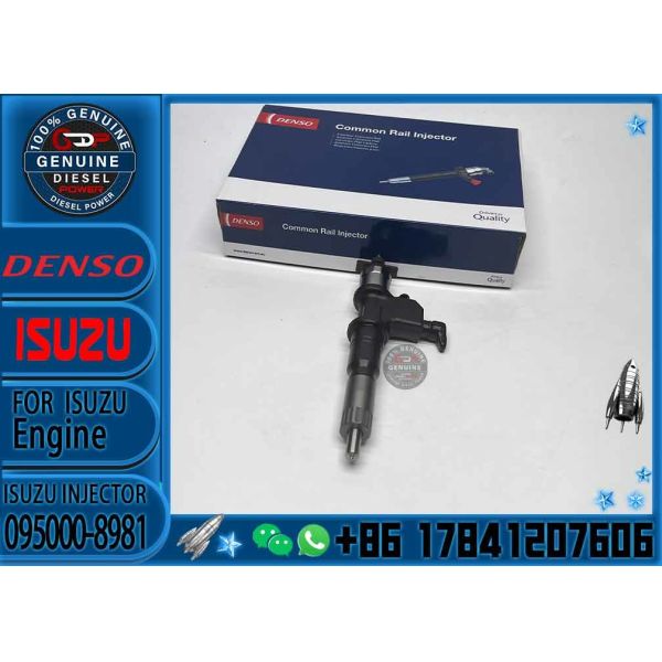 Common Rail Injector High Quality fuel injector 095000-8980 095000-8981 095000-8982 8-98167556-2 for ISUZU 6WG1 Engine