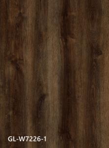Best Charcoal Brown SPC Flooring 4mm Jump Oak Grain Stone Vinyl Rigid GKBM Greenpy GL-W7226-1 wholesale