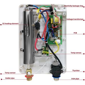 Best IPX4 Automatic Electric Water Heater OEM / ODM Bathroom Shower Water Heater wholesale