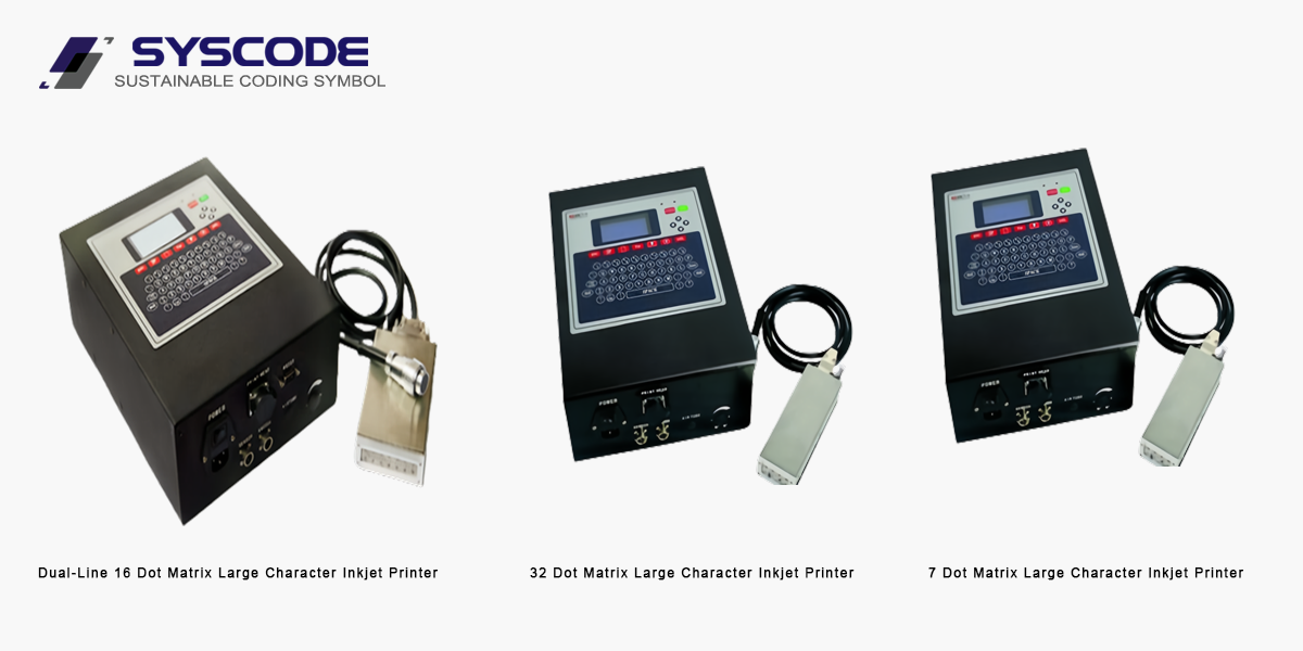 Dual Line Large Character Inkjet Printer Product Packaging Large Character Inkjet Marking