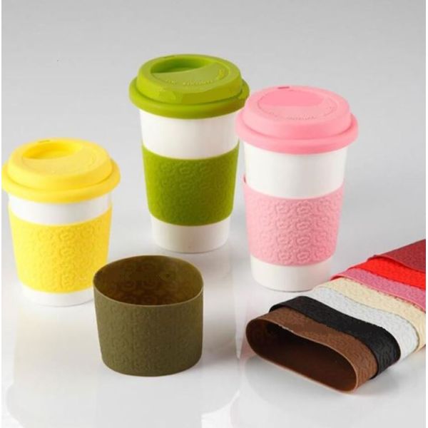 BPA Free Bottle Customized Silicone Rubber Sleeving
