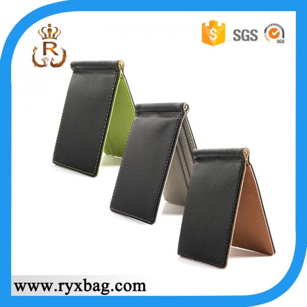 Cheap Classic business men PU leather wallet for sale