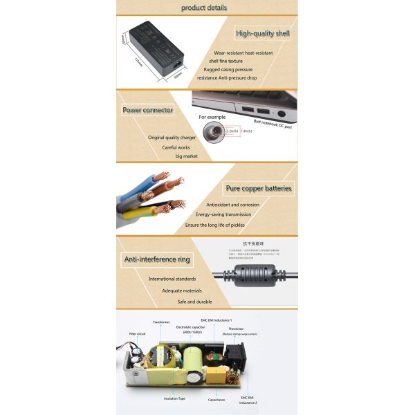 20V 2.25A 45W AC Power Supply Charger Adapter Black Color For Lenovo IdeaPad