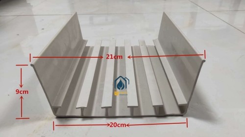 Hydroponic PVC NFT Vertical Substrate Planting Gutter Growing System For Tomato