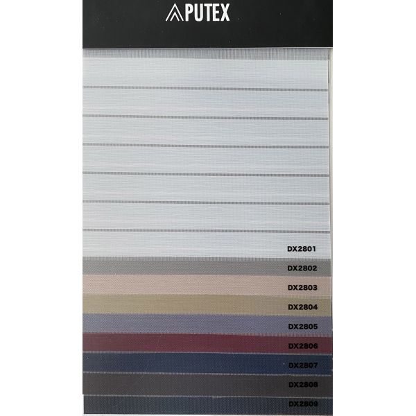 Durable 100% Polyester Day And Night Zebra Blinds Fabric For Home Decoration