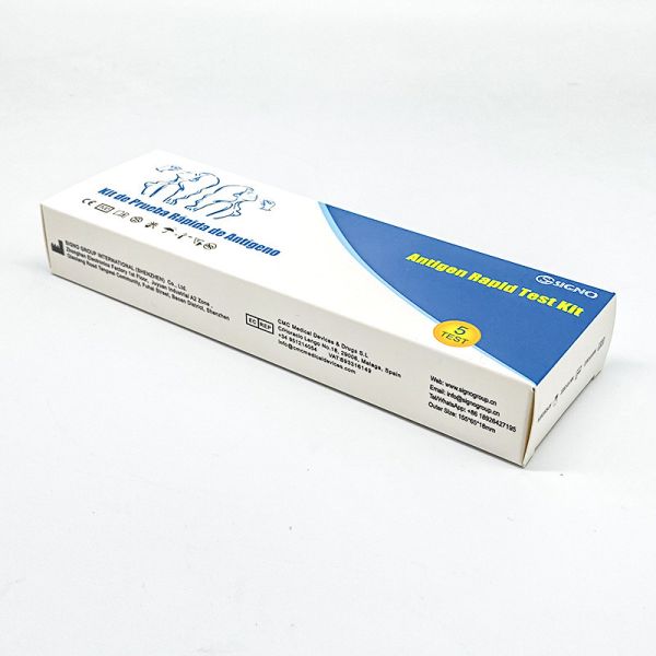Saliva Sputum Nasal Sars Cov 2 Rapid Test Kit Antigen For Home Self Test