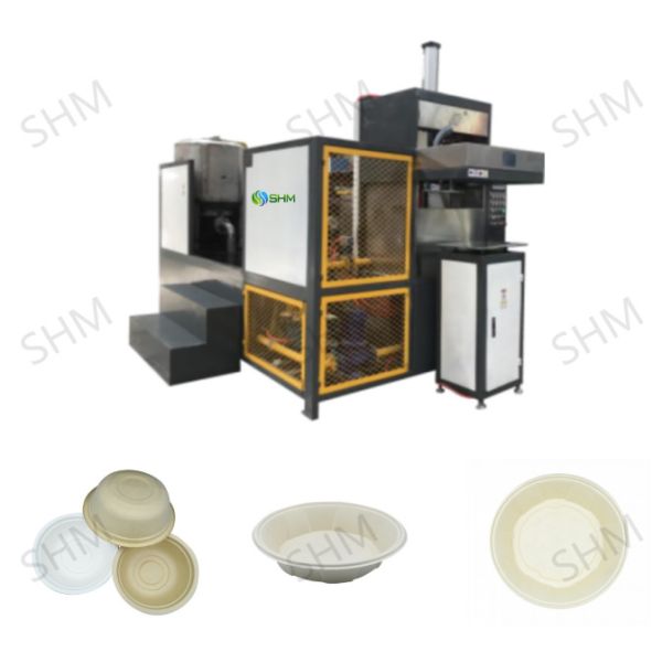 Small Recyclable Bagasse Pulp Molding Machine Bagasse Plate Machine